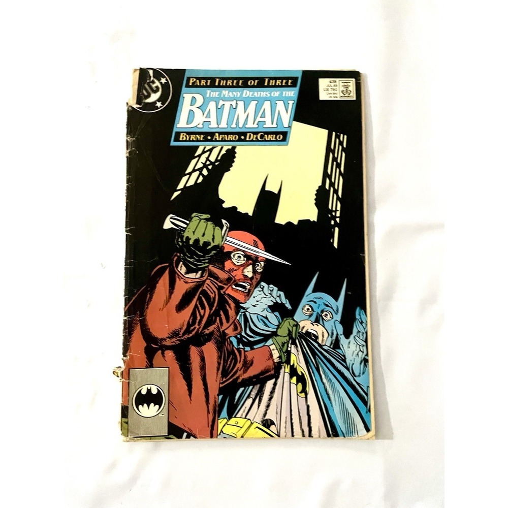 Batman‎ #435: "The Many Deaths of the Batman!" DC Comics 1989 VF/NM